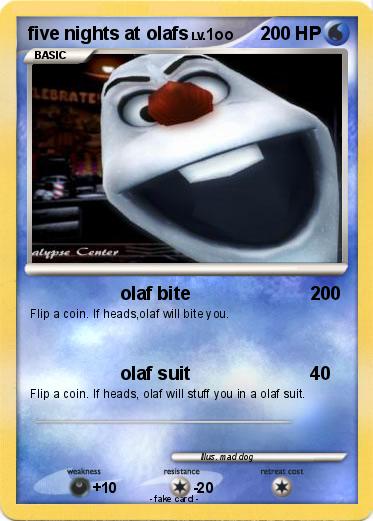 Pokemon five nights at olafs