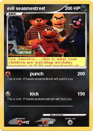 Pokemon evil seasmestreet