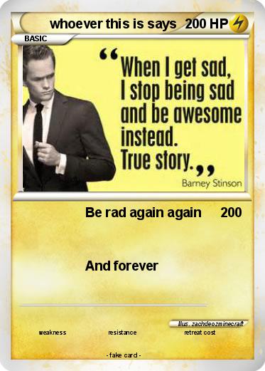 Pokemon whoever this is says