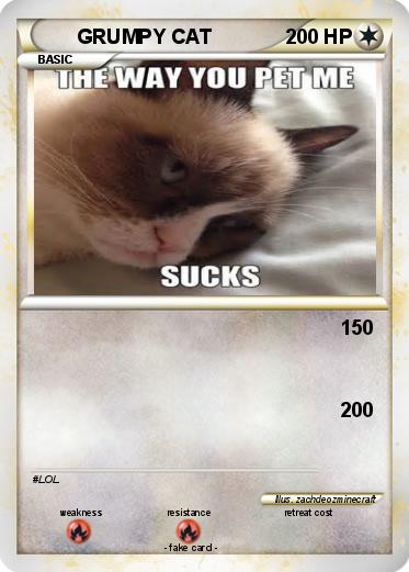 Pokemon GRUMPY CAT