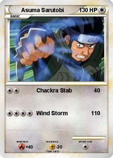 Pokemon Asuma Sarutobi