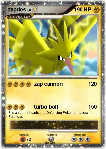 Pokemon zapdos