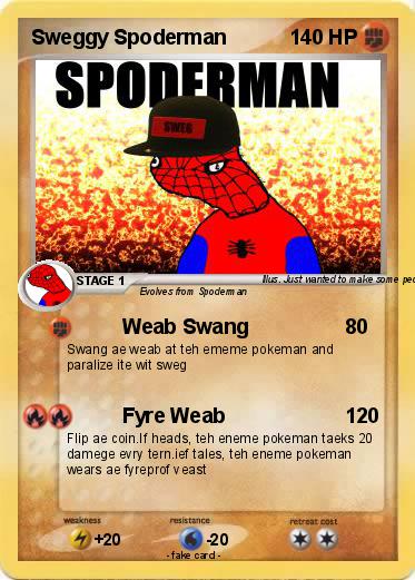 Pokemon Sweggy Spoderman