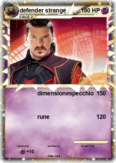 Pokemon defender strange