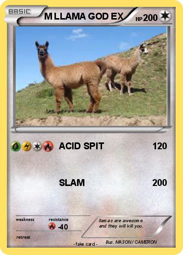 Pokemon M LLAMA GOD EX