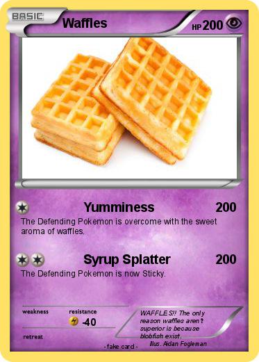 Pokemon Waffles