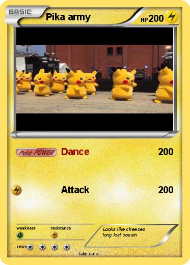 Pokemon Pika army