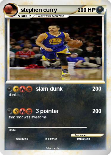 Pokemon stephen curry
