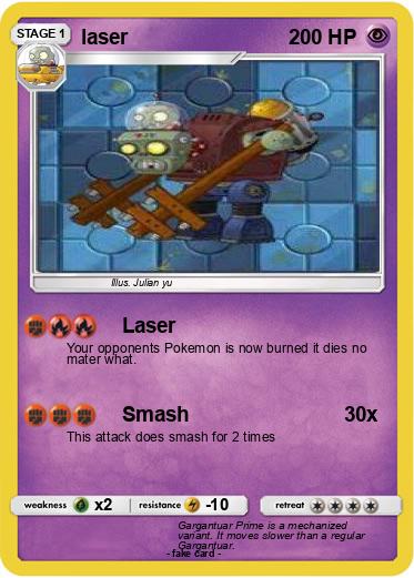Pokemon laser