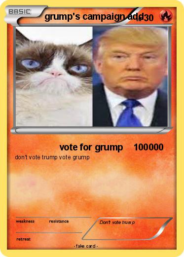Pokemon grump's campaign add