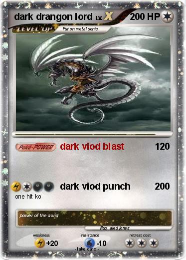 Pokemon dark drangon lord