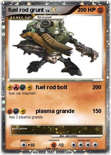 Pokemon fuel rod grunt