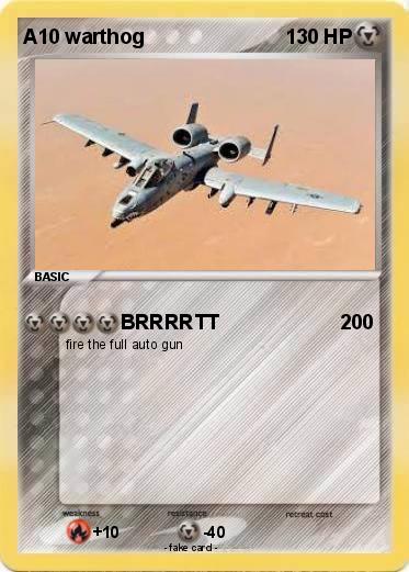 Pokemon A10 warthog