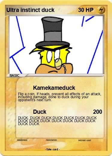 Pokemon Ultra instinct duck