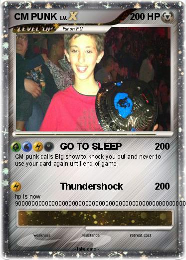 Pokemon CM PUNK