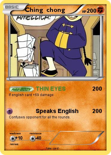 Pokemon Ching  chong