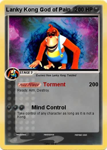 Pokemon Lanky Kong God of Pain