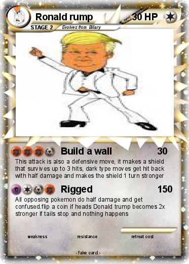 Pokemon Ronald rump