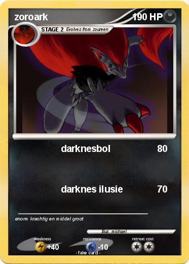 Pokemon zoroark