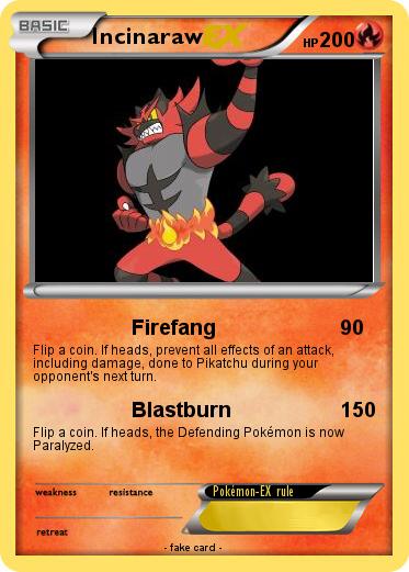 Pokemon Incinaraw