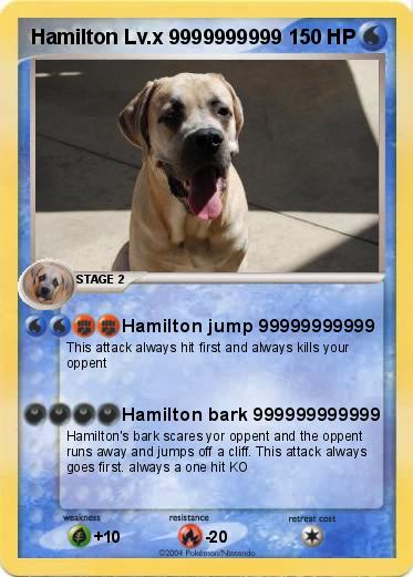 Pokemon Hamilton Lv.x 9999999999