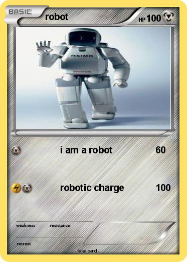 Pokemon robot