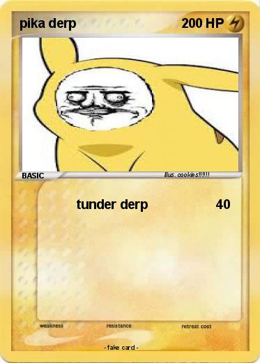 Pokemon pika derp