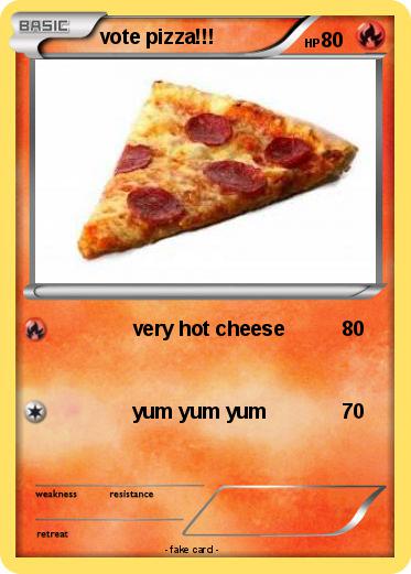 Pokemon vote pizza!!!
