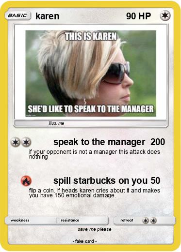 Pokemon karen