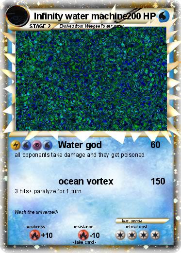 Pokemon Infinity water machine