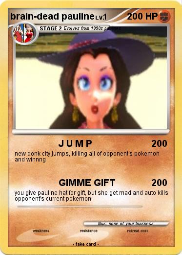 Pokemon brain-dead pauline