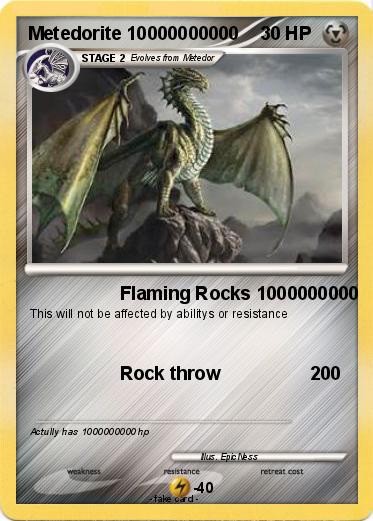 Pokemon Metedorite 10000000000