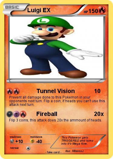 Pokemon Luigi EX