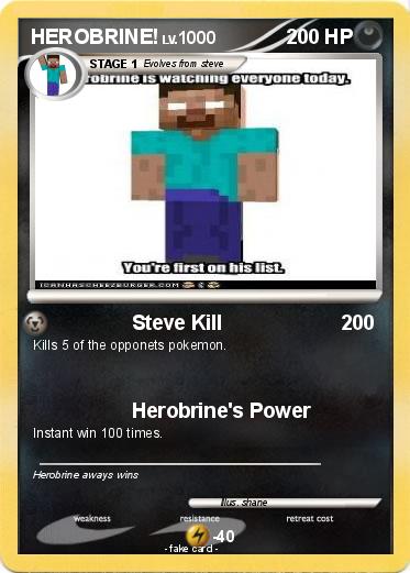 Pokemon HEROBRINE!