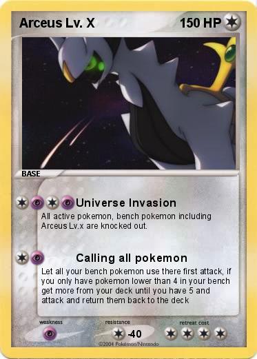 Pokemon Arceus Lv. X