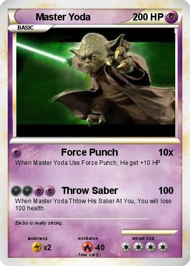 Pokemon Master Yoda