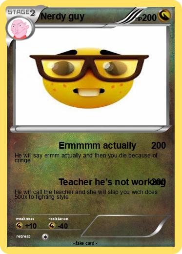 Pokemon Nerdy guy