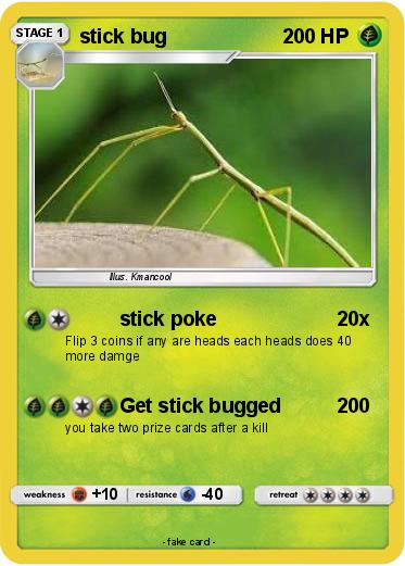 Pokemon stick bug