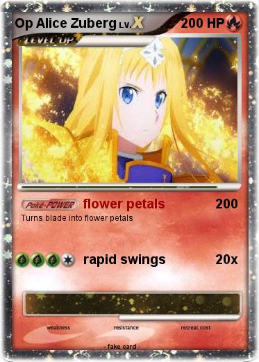 Pokemon Op Alice Zuberg