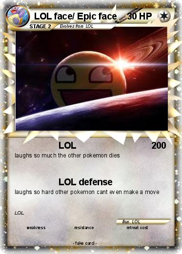 Pokemon LOL face/ Epic face