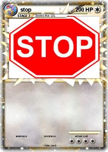 Pokemon stop
