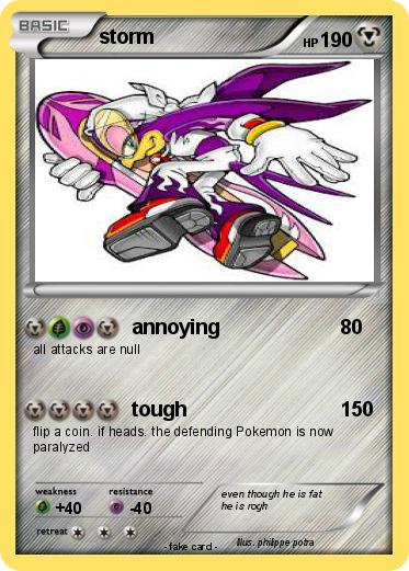 Pokemon storm