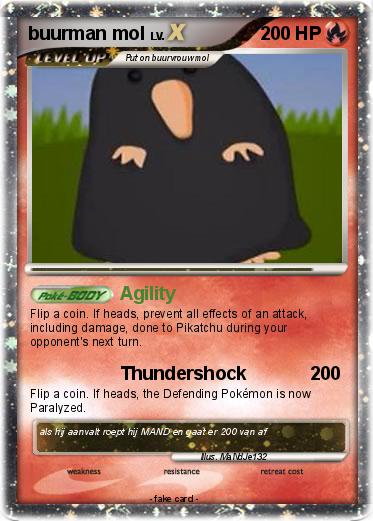 Pokemon buurman mol
