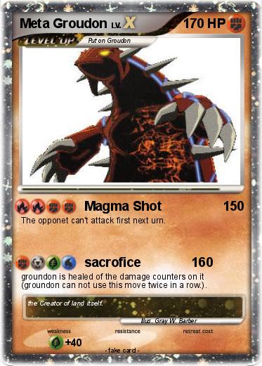 Pokemon Meta Groudon