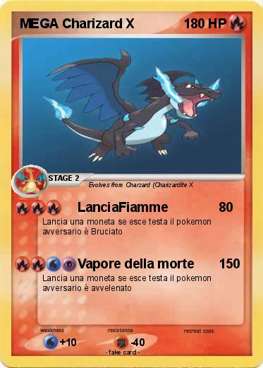 Pokemon MEGA Charizard X