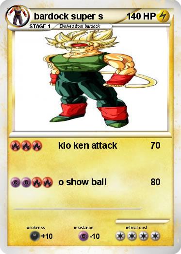 Pokemon bardock super s