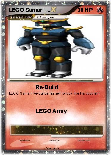 Pokemon LEGO Samari
