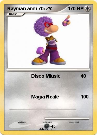 Pokemon Rayman anni 70