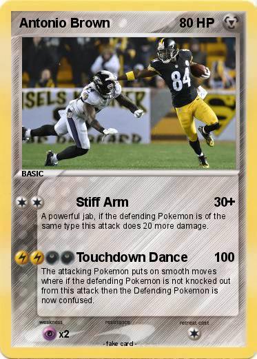 Pokemon Antonio Brown