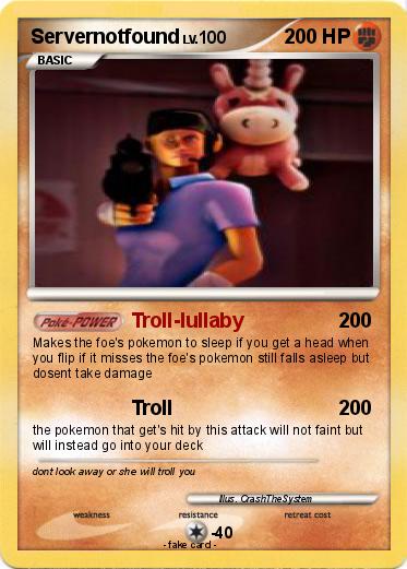 Pokemon Servernotfound